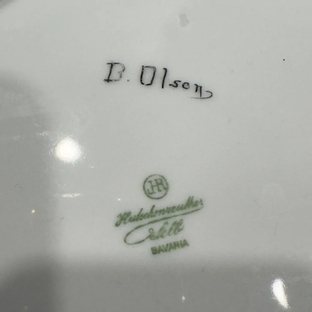 Vintage plate